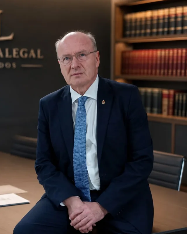 José Antonio Tejedor, abogado especialista en derecho bancario, en el despacho